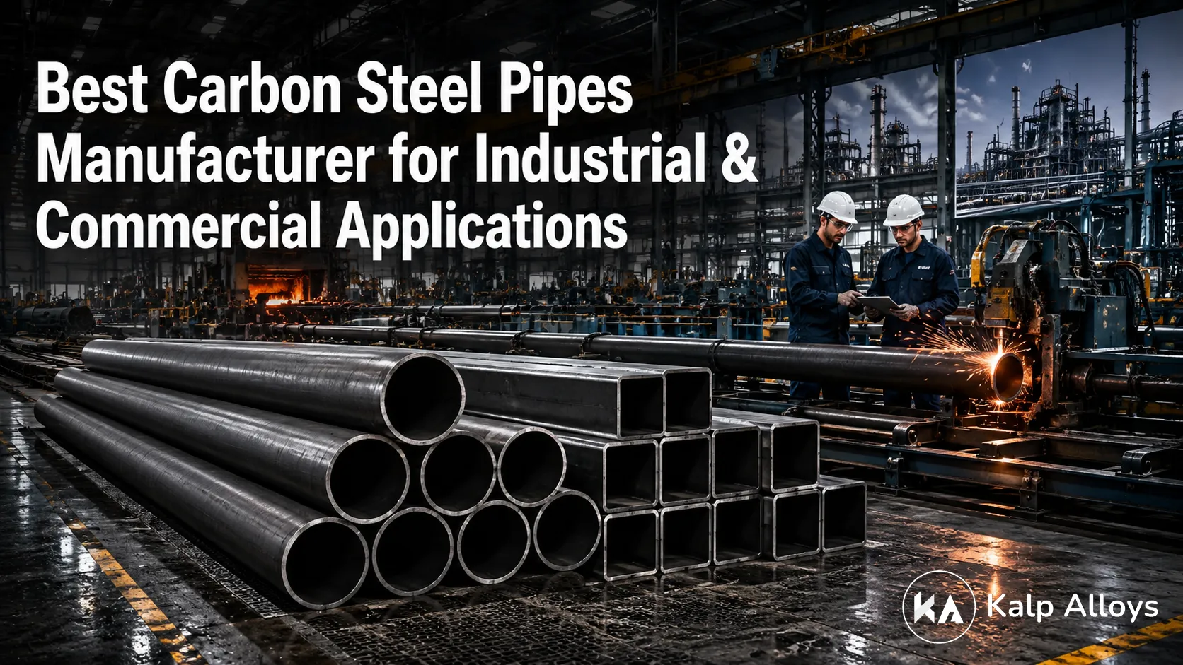 Best Carbon Steel Pipes Manufacturer for Industrial & Commercial Applications