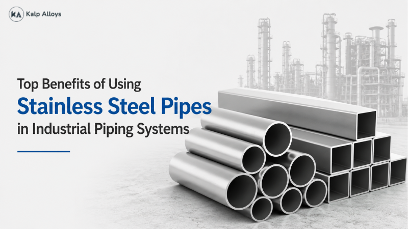 Top Benefits of Using Stainless Steel Pipes in Industrial Piping Systems