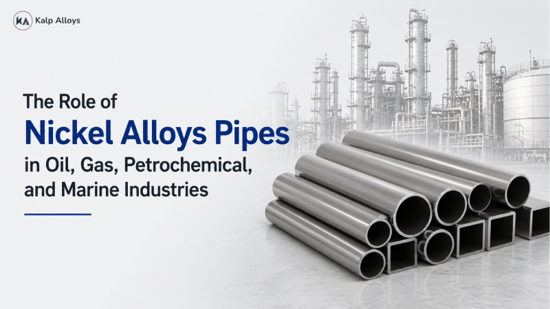 The Role of Nickel Alloys Pipes in Oil, Gas, Petrochemical, and Marine Industries