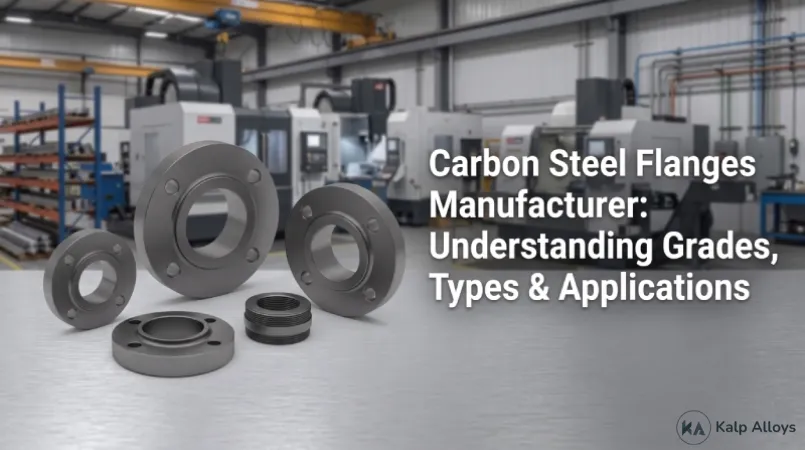 Carbon Steel Flanges Manufacturer: Understanding Grades, Types & Applications