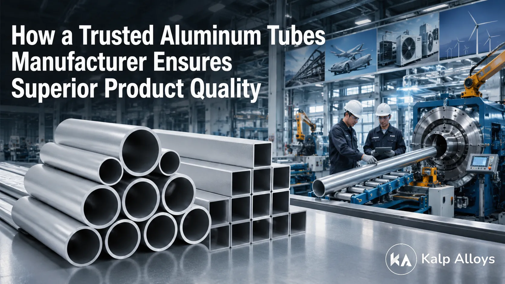 How a Trusted Aluminum Tubes Manufacturer Ensures Superior Product Quality