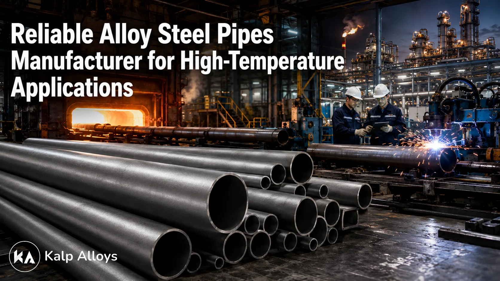 Reliable Alloy Steel Pipes Manufacturer for High-Temperature Applications