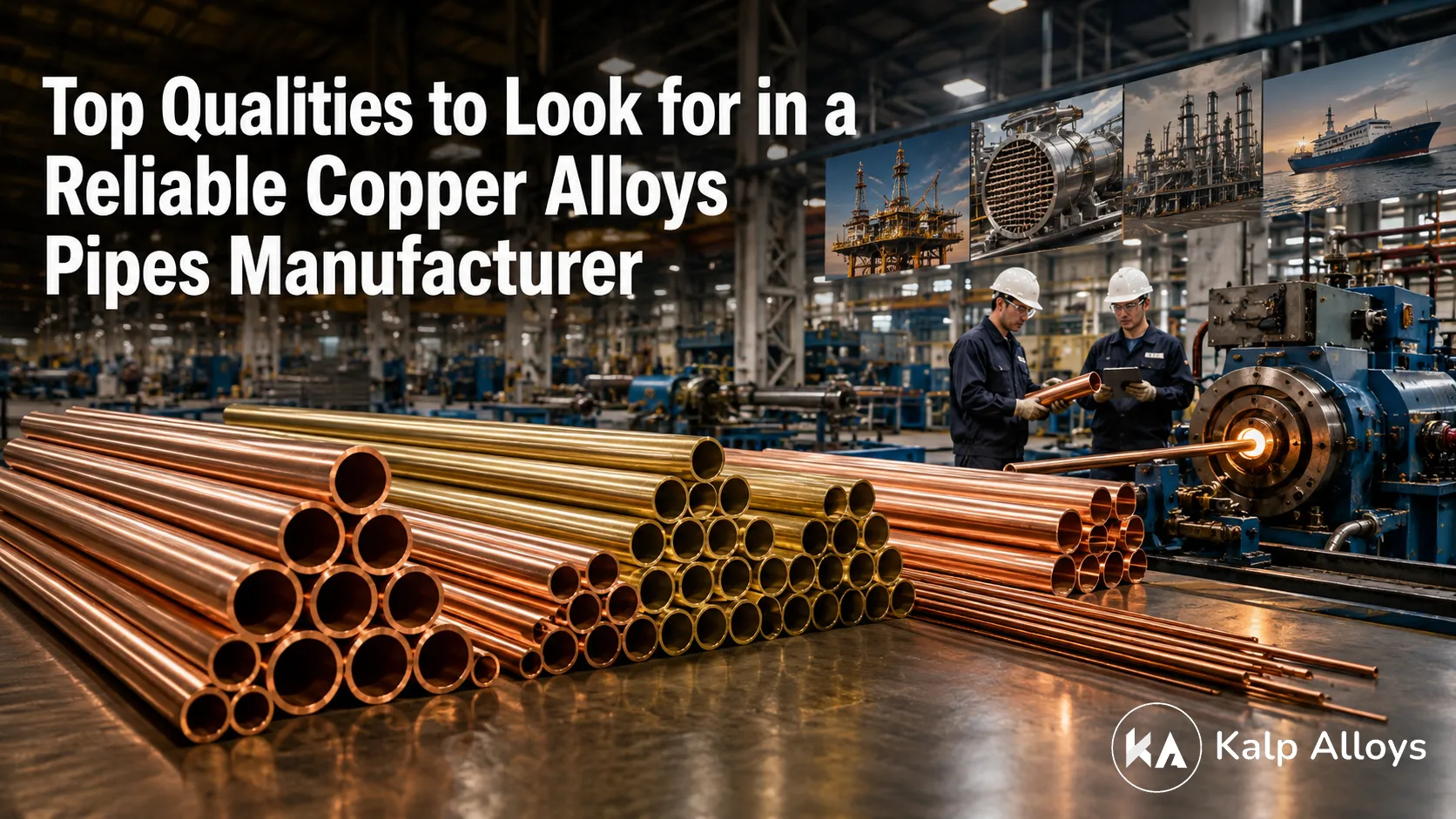 Top Qualities to Look for in a Reliable Copper Alloys Pipes Manufacturer