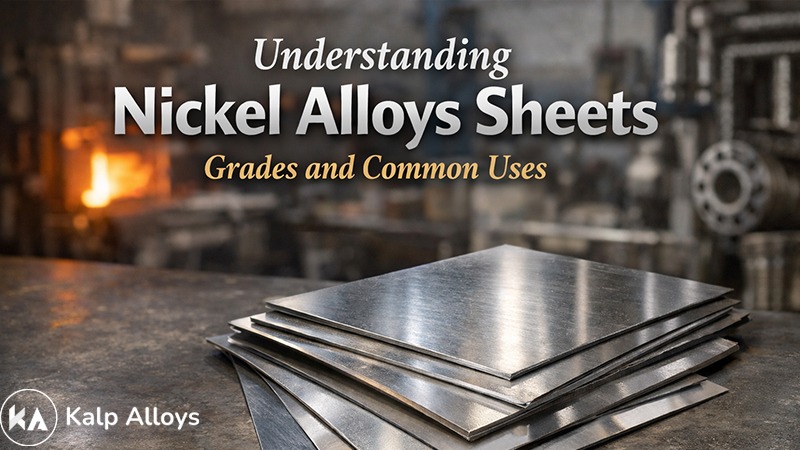 Understanding Nickel Alloys Sheets Grades and Common Uses