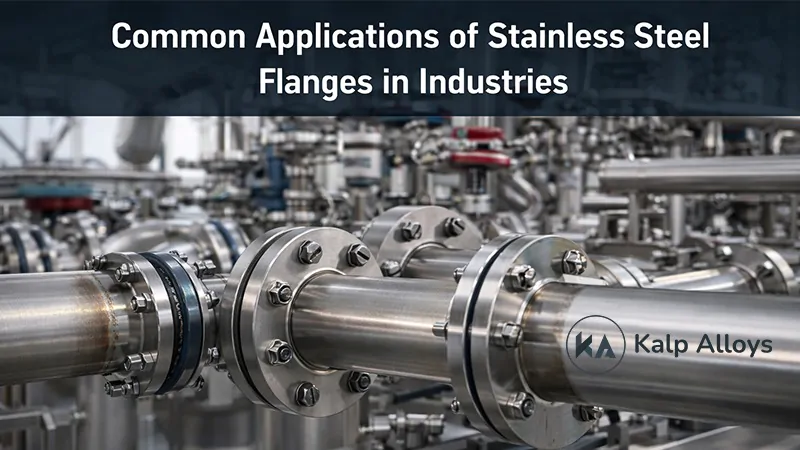 Common applications of stainless steel flanges in industrial use