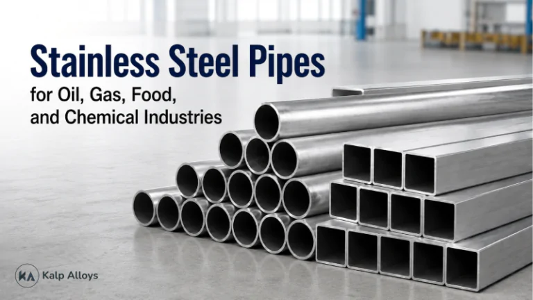 Stainless Steel Pipes for Oil, Gas, Food, and Chemical Industries